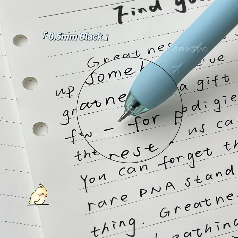 12pcs Set of Animal-Themed Gel Pens Featuring Creative Designs of Chicks, Parrots, And Ducks, 0.5Mm Black Ink Writing Pens, Bird-Shaped Stationery Gifts for Office Use