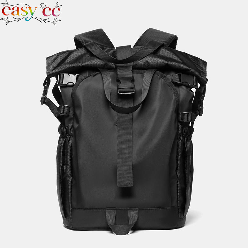 New Drawstring Backpack Sports Shoes Storage Luggage Casual Backpack Fashionable Men's Large Capacity Laptop School Bag